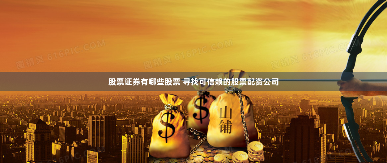 股票证券有哪些股票 寻找可信赖的股票配资公司